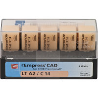 IPS Empress® CAD A-D for CEREC - 5 darabos csomag, méret C14, A2 LT - 602568