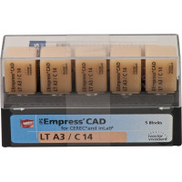 IPS Empress® CAD A-D for CEREC - 5 darabos csomag, méret C14, A3 LT - 602569