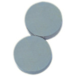 Omni (20 mm x 6 mm), Körmágnes, axiálisan mágnesezett, Kemény ferrit, 10 darab