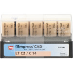 IPS Empress® CAD A-D for CEREC - 5 darabos csomag, méret C14, C2 LT - 602574 IPS Empress® CAD A-D for CEREC - 5 darabos csomag, méret C14, C2 LT - 602574