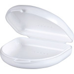 Dentobox (I), Fogsortartó box, fehér, 25 mm, 12 darab