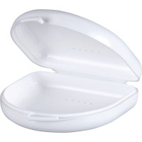 Dentobox (I), Fogsortartó box, fehér, 25 mm, 12 darab