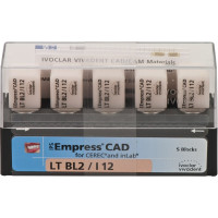 IPS Empress® CAD for CEREC - csomag 5 Blöcke méret I12, BL2 LT - 602583 IPS Empress® CAD for CEREC - csomag 5 Blöcke méret I12, BL2 LT - 602583