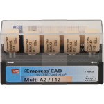 IPS Empress® CAD Multi for CEREC - 5 darabos csomag, méret I12, A2 - 602593 IPS Empress® CAD Multi for CEREC - 5 darabos csomag, méret I12, A2 - 602593