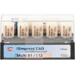 IPS Empress® CAD Multi for CEREC - 5 darabos csomag, méret I12, B1 - 602596 IPS Empress® CAD Multi for CEREC - 5 darabos csomag, méret I12, B1 - 602596