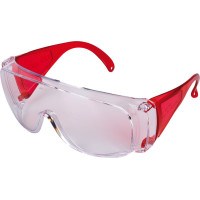 KKD® ANTI-FOG Schutzbrillen UNIVERSAL - 1 db, piros - 11782