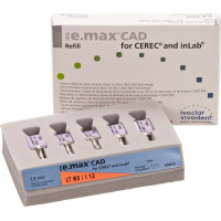 IPS Empress® CAD Multi for CEREC - 5 darabos csomag, méret C14, B1 - 602602 IPS Empress® CAD Multi for CEREC - 5 darabos csomag, méret C14, B1 - 602602