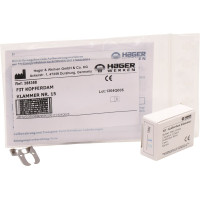 Fit-Kofferdam® Molarenklammern flügellos - 1 db, Nr. 15 - 355358