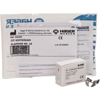 Fit-Kofferdam® Molarenklammern flügellos - 1 db, Nr. 18 - 355359