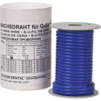 S-U-WACHSDRAHT Rolle 250 g blau, Ø 5 mm, mittel hart