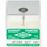 Sinterdiamant Scheibe S327, gyémánt-koronafelvágó, lapos, ISO 080, FG, 1 darab
