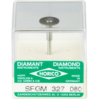 Sinterdiamant Scheibe S327, gyémánt-koronafelvágó, lapos, ISO 080, FG, 1 darab