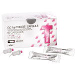 Fuji Triage (W), Tömoanyag, Kapszulák, fehér, röntgenopák, Üvegionomer, 50 darab