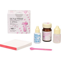 Fuji Triage (P), Tömoanyag (Üvegionomere), Fiolák, rózsaszín, Por + Folyadék, 1 Csomag