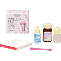 Fuji Triage (W), Tömoanyag (Üvegionomere), Fiolák, fehér, Por + Folyadék, 1 Csomag