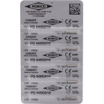 Diamanten FG, gyémántcsiszoló, FG 540F008-5, 5 darab Diamanten FG, gyémántcsiszoló, FG 540F008-5, 5 darab