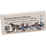 Quickmat DELUXE - utántöltő csomag 100 Teilmatrizen Stärke 0,025 mm, bombiert, Molar - 5736