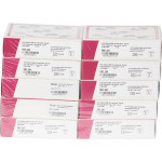 KKD® Abformlöffel Standardabdruck - 10 darabos készlet, (alsó-1 XL, alsó-2 L, alsó-3 M, alsó-4 S, alsó-5 XS, felső-1 XL, felső-2 L, felső-3 M, felső-4 S, felső