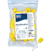 Omni Mischkanülen gelb 1:1 - zacskó 50 db sárga 1:1 - 58809