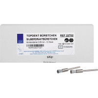 TOPDENT ezüst drótkefével - csomagoló darab 12 HP, hullámpapír, vastagsága 0,08 mm