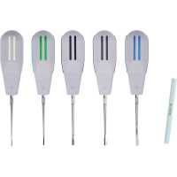 Luxator® - Kit 5 db (L1S, L2S, L3C, L3S, L3CA) inklusive Schärfwerkzeug L10 - 506332 Luxator® - Kit 5 db (L1S, L2S, L3C, L3S, L3CA) inklusive Schärfwerkzeug L10 - 506332
