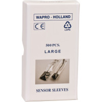 Védőtok (2), Egyszerhasználatos termék, L (nagy), 500 darab