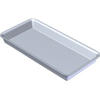 ALUMINIUM TRAY - 1 db, Tray szürke 20 x 10 cm - PN181470-1