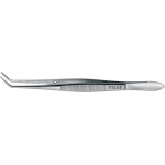 Titan-Pinzetten - 1 db, 150 mm, gebogen, gerieft - HTC 037-15 Titan-Pinzetten - 1 db, 150 mm, gebogen, gerieft - HTC 037-15