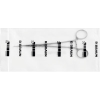 Arterienklemme nach Halsted-Mosquito - 1 db, BH125R, 200 mm, gebogen - BH215R