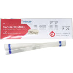 Transparente Streifen - Packung 100 Stück Länge 140 mm, Breite 8 mm, dünn, gerade - 42012