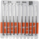 Stahlbohrer 1, acél-fúró, ISO 016, RAXL, 10 darab