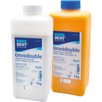 Omnidouble Packung 2 x 1 kg Silikon gelb, 28 Shore A-Härte