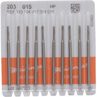 Spiralbohrer 203, fúró, ISO 015, HP, 10 darab