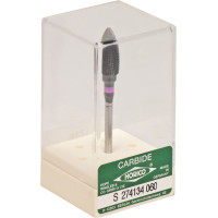 Frézer (ISO 60), Kézidarab (HP, Ø 2,35 mm, ISO 104, 44,5 mm) ISO 60 finom, Keresztvágatú fogazás (ISO 137), Keményfém, 1 darab