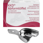 KKD® Abformlöffel Kieferorthopädie - 1 db, felső-17, S, tömör - 291