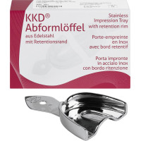 KKD® Abformlöffel Kieferorthopädie - 1 db, felső-17, S, tömör - 291