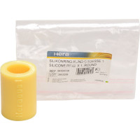 Szilikon gyuru (1), sárga, Szilikon, 1 darab
