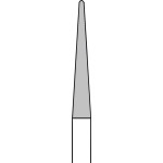 Labor frézer (Egyszeru fogazás) (ISO 23), Kézidarab (HP, Ø 2,35 mm, ISO 104, 44,5 mm) ISO 23 közepes, Egyszeru fogazás - medium (ISO 175), Keményfém, 14,5 mm, 1 darab