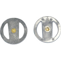 Aluminium-Sockelplatten Packung 2 darab