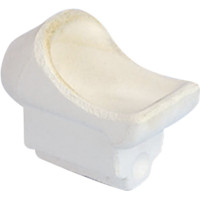 Schmelztiegel und Einsätze Packung 6 Schmelztiegel (flache Mulde) für Modellguss- und EMF-Legierungen, Passend für Fundor, Fundor T, Castor und Pollux mit Doppelknickarm