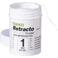 roeko Retracto, gedreht - csomag 225 cm Retraktionsfaden nicht imprägniert fein - 523001