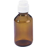 PalaXpress® Packung 5 x 80 ml Braunglasflaschen leer, barna üveg, 80 ml, 5 darab