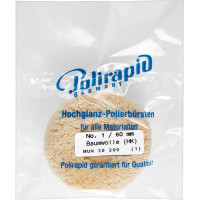 Plüschmullen, polírozó korong, 1/60 mm, HK, 1 darab