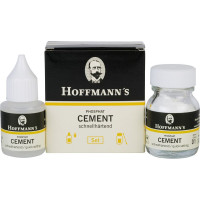 HOFFMANN´S CEMENT - Készlet – 35 g Pulver schnellhärtend weißlich, 15 ml Flüssigkeit - 8001501