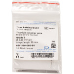 Titan Retainerdraht, 10 darabos csomag, 3-fach verseilt, Grade 5, Ø 0,50 mm