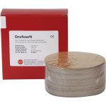 Drufosoft, (Transparent), (1,00 x 120 mm), Mélyhúzó fólia (Fogvédő), átlátszó, kerek, 50 darab