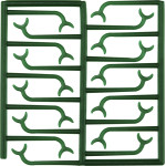Bonyhárd-kapocs, zöld, 200 darab