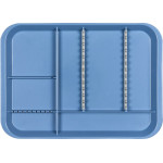 B-Lok Tray - 1 db, Tray 34 x 24,5 x 2,2 cm, mit Einteilung kék - 20Z451B