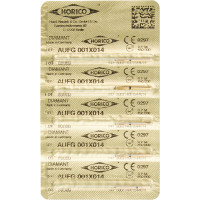 Diamant AuFG 001, gyémántcsiszoló, fekete, ISO 014, 5 darab