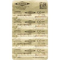 Diamant AuFG 001, gyémántcsiszoló, sárga, ISO 025, 5 darab